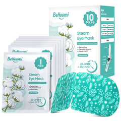 BeHoomi Masque Yeux Vapeur – emballage élégant prêt à offrir.