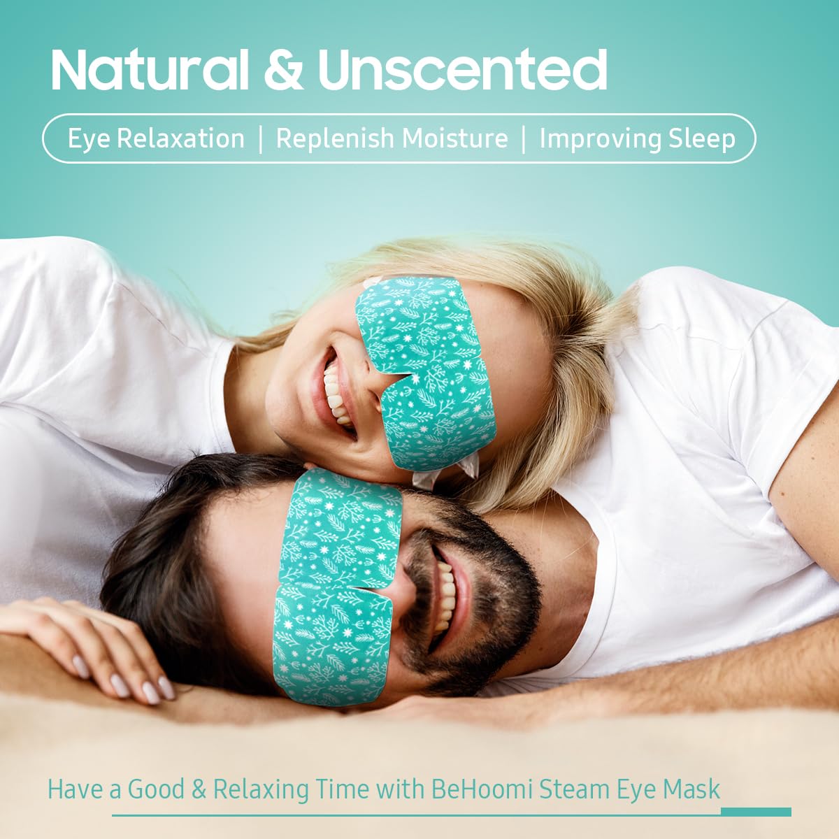 BeHoomi Masque Yeux Vapeur – utilisation simple et rapide.