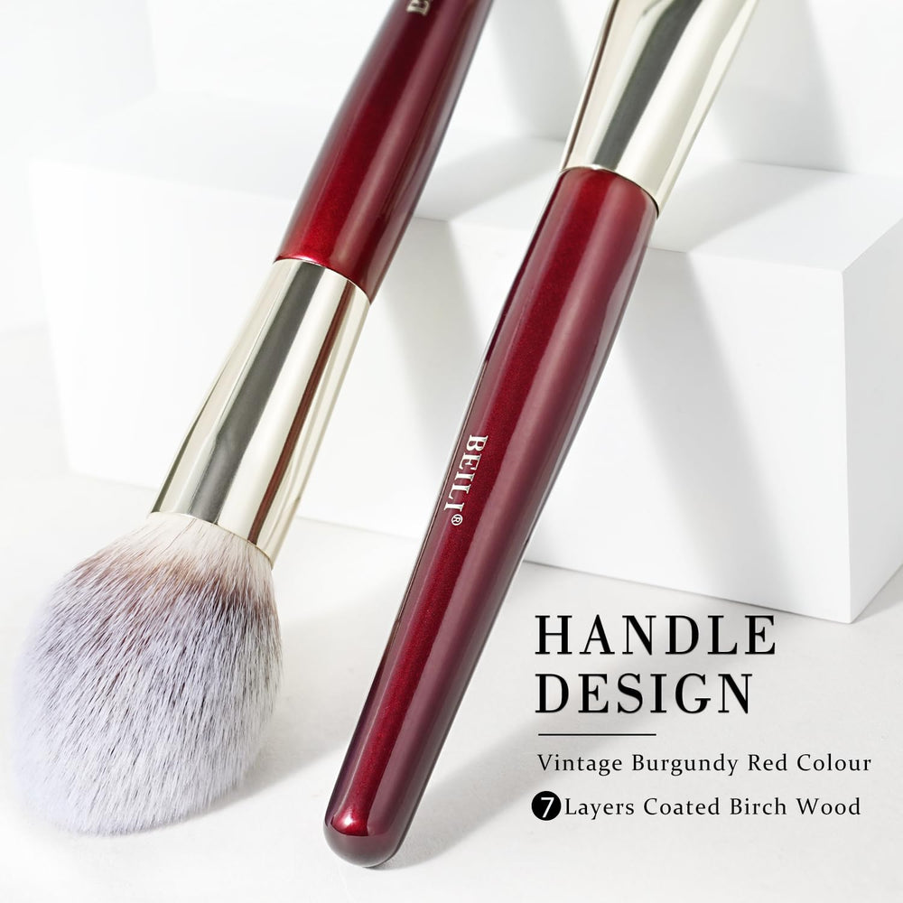 Pinceaux BEILI fond de teint et contour pour une couverture homogène