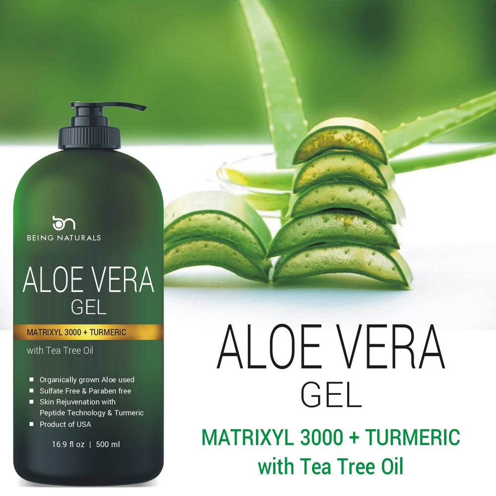 Après soleil : hydratation et confort avec Gel d'Aloe Being Naturals