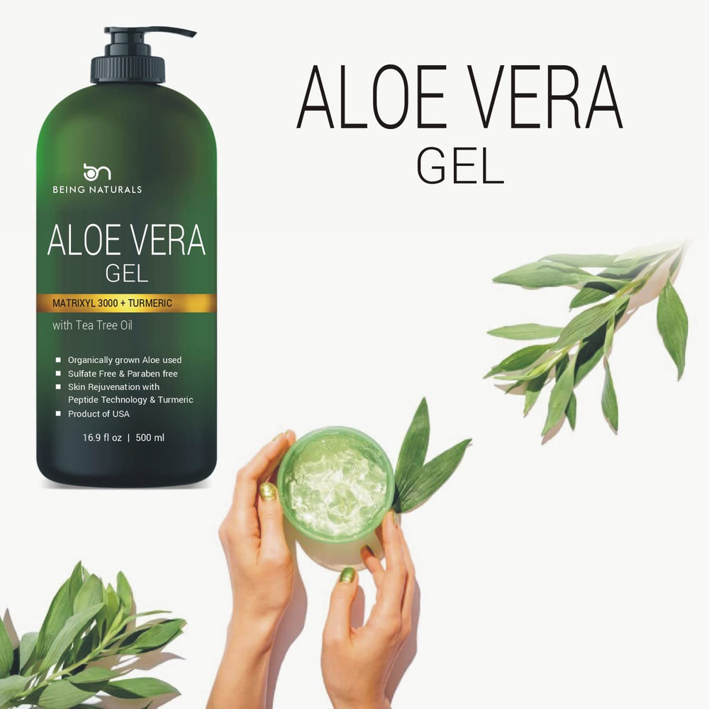 Gel Being Naturals avec huile arbre à thé pour soin quotidien