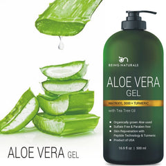 Gel Being Naturals – hydratation douce pour peau et cheveux