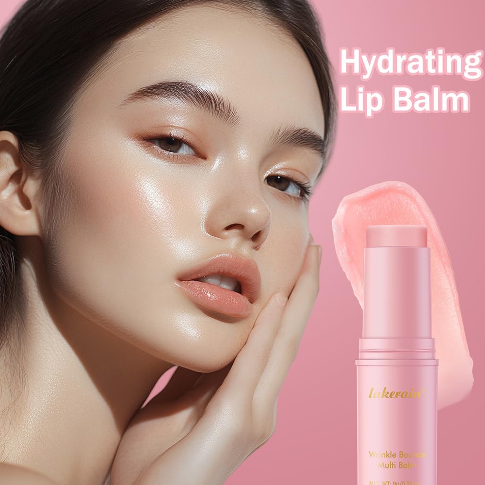 Bekoeen baume-stick soin cou et lèvres, hydratation ciblée.