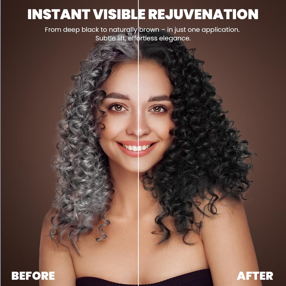BELEZALIB Shampoing colorant — mousse dense qui colore et conditionne les cheveux.