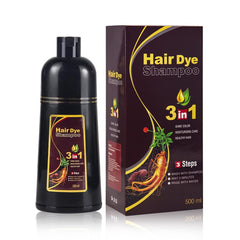 BELEZALIB shampoing colorant brun foncé: application simple et couverture nette des cheveux gris.