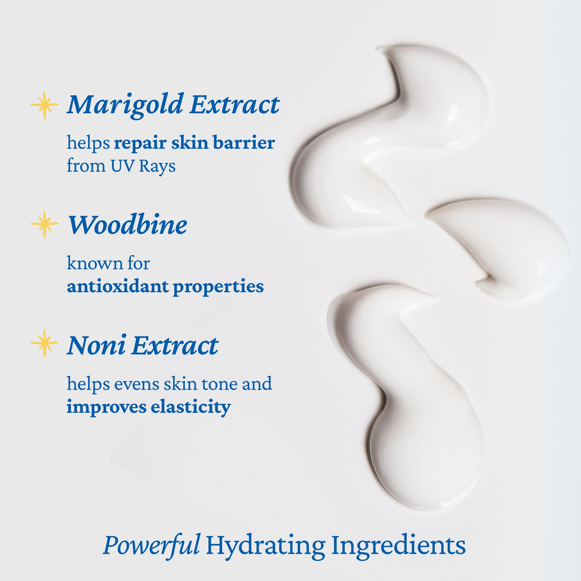 belif Aqua Bomb SPF45, ingrédients calendula et noni pour soin hydratant.