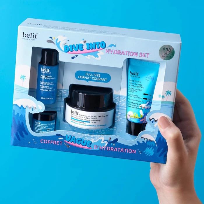 Application légère Aqua Bomb, effet rafraîchissant sur la peau