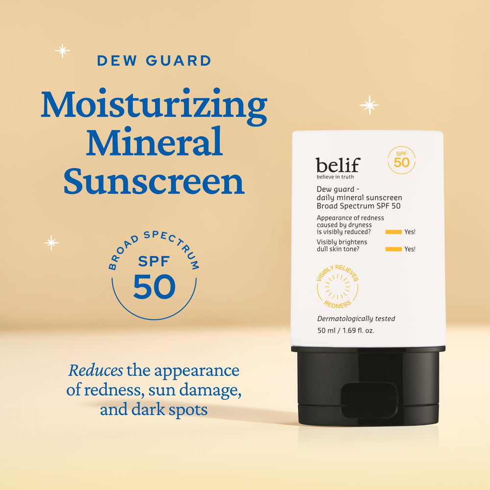 Belif Dew Guard – texture légère prête à s’étaler rapidement.