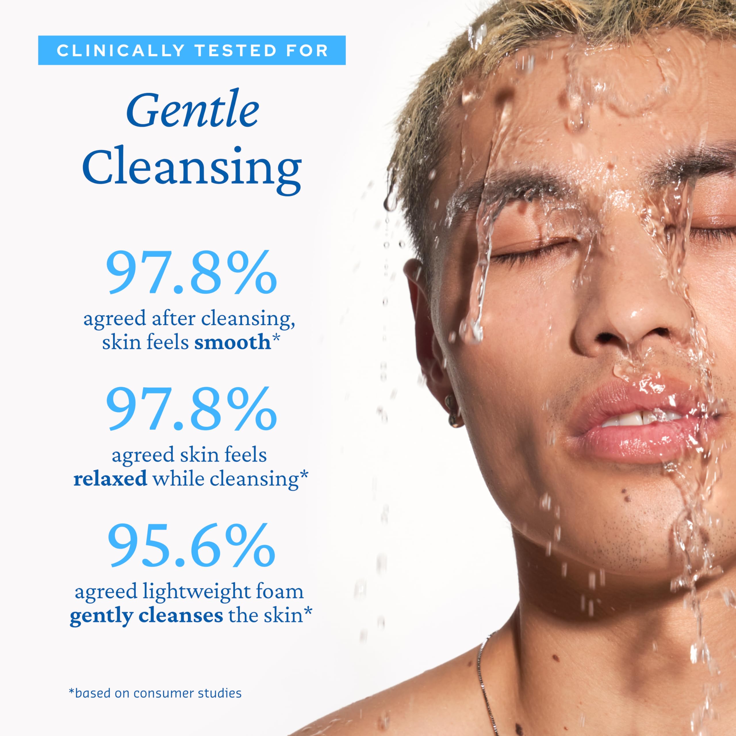Mousse légère et hydratante belif laisse une peau rafraîchie après le lavage.