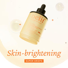 Belif Niacinamide 5% Vitamine C sérum, application rapide et absorption légère.