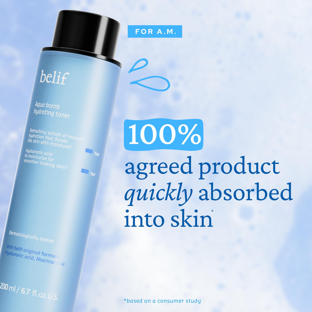 belif tonique Niacinamide – Renforcement de la barrière cutanée et confort visuel