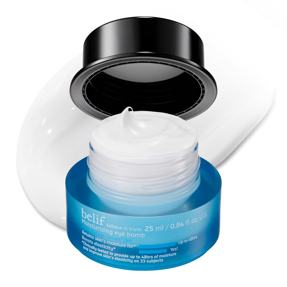 belif Peptide Eye Bomb – bouteille pompe hydratation longue durée autour des yeux