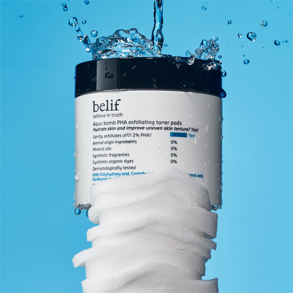 belif PHA 2% Toner Pads : adapté peau sensible et acnéique sans irritations