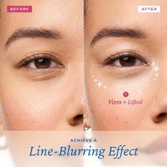belif sérum yeux rétinol – texture légère, hydrate et pénètre facilement.