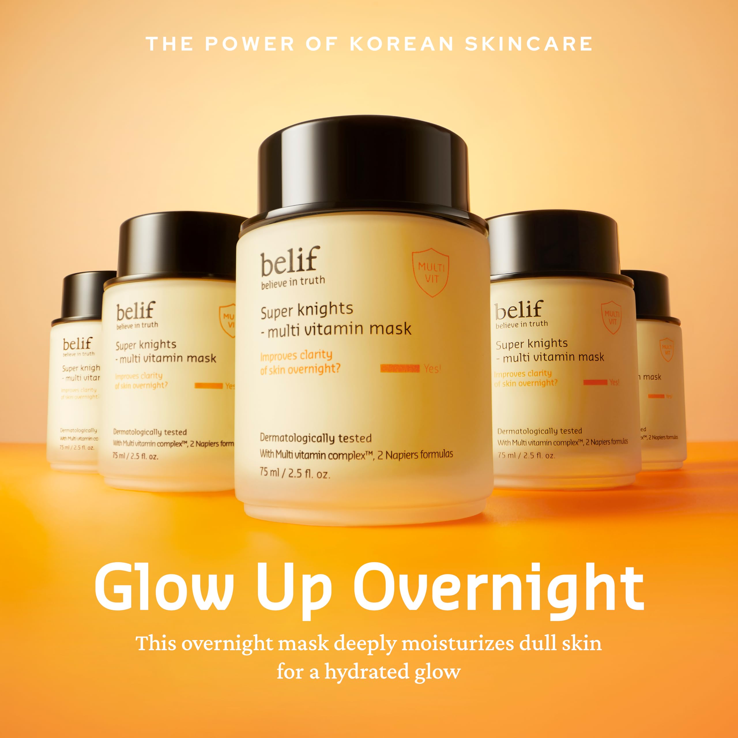 Belif Vitamin C Overnight Butter Mask - application nocturne, facilite une routine douce et uniforme.