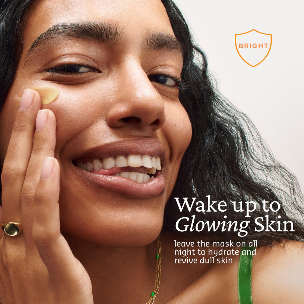 Belif Vitamin C Overnight Butter Mask - sans rincage, pratique matin ou soir.