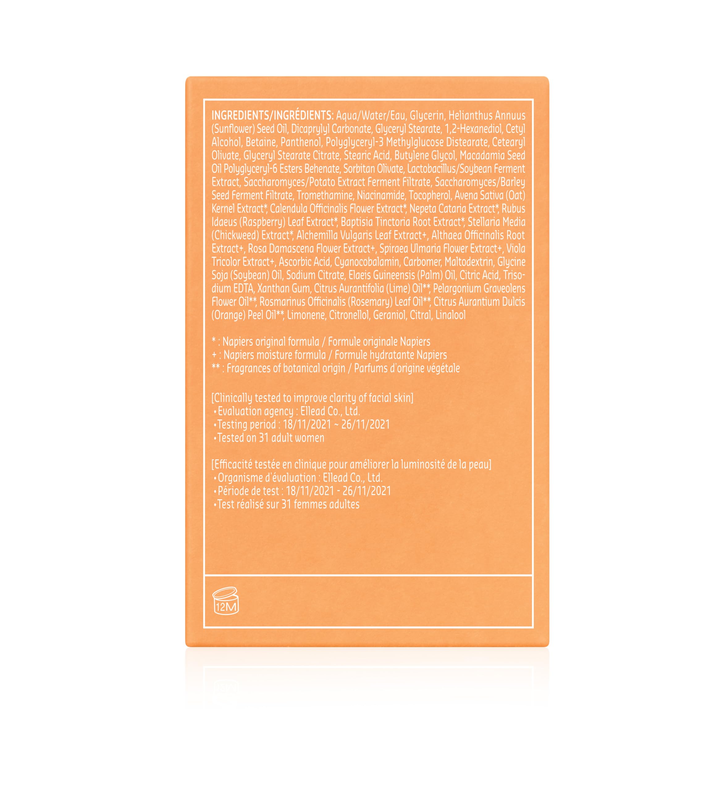 Belif Vitamin C Overnight Butter Mask - usage quotidien possible pour une peau rafraîchie.