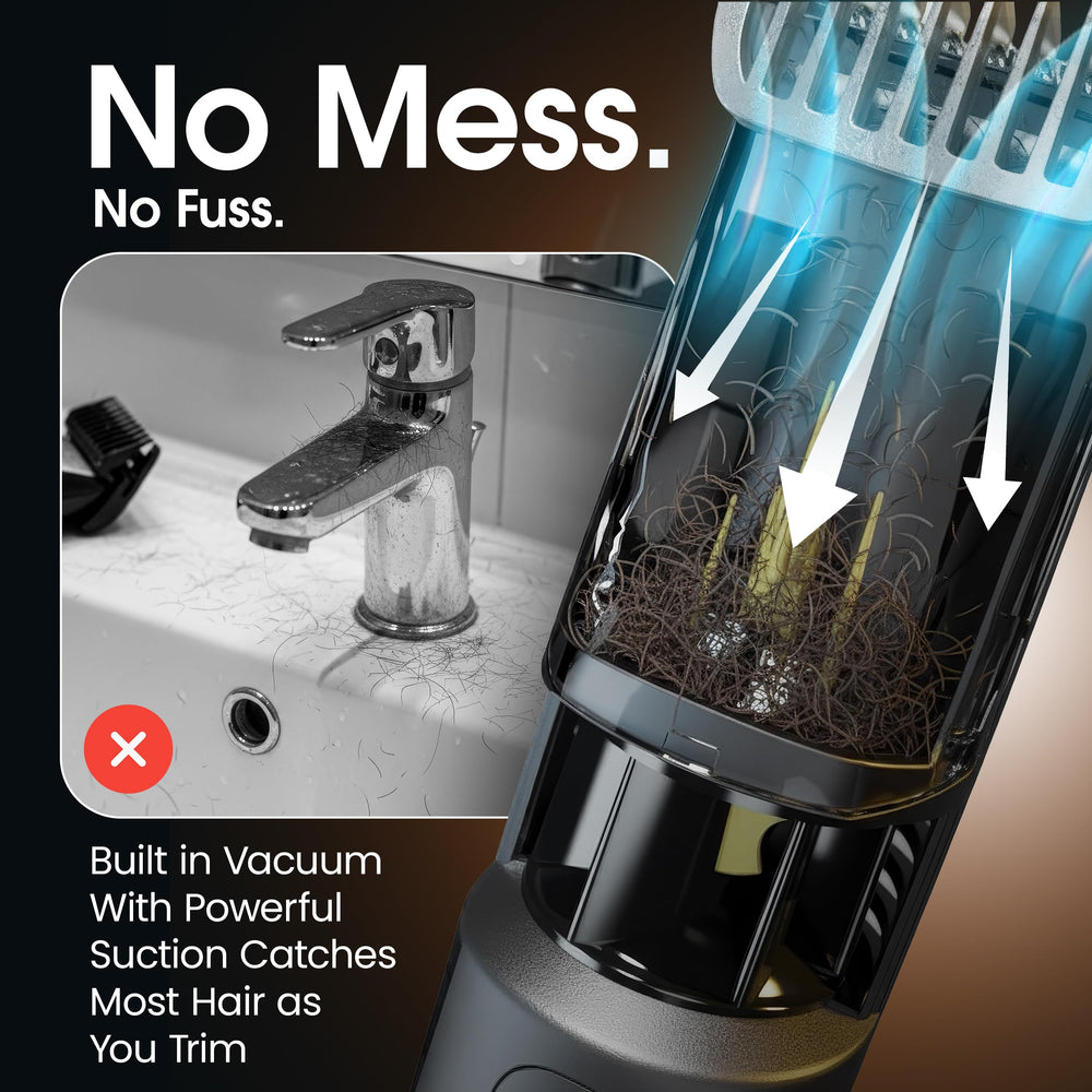 Bell+Howell Vacutrim design sans fil léger, maniabilité optimale