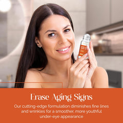 Bella Beauty Vitamine C Roller – texture légère et absorption rapide sous les yeux.