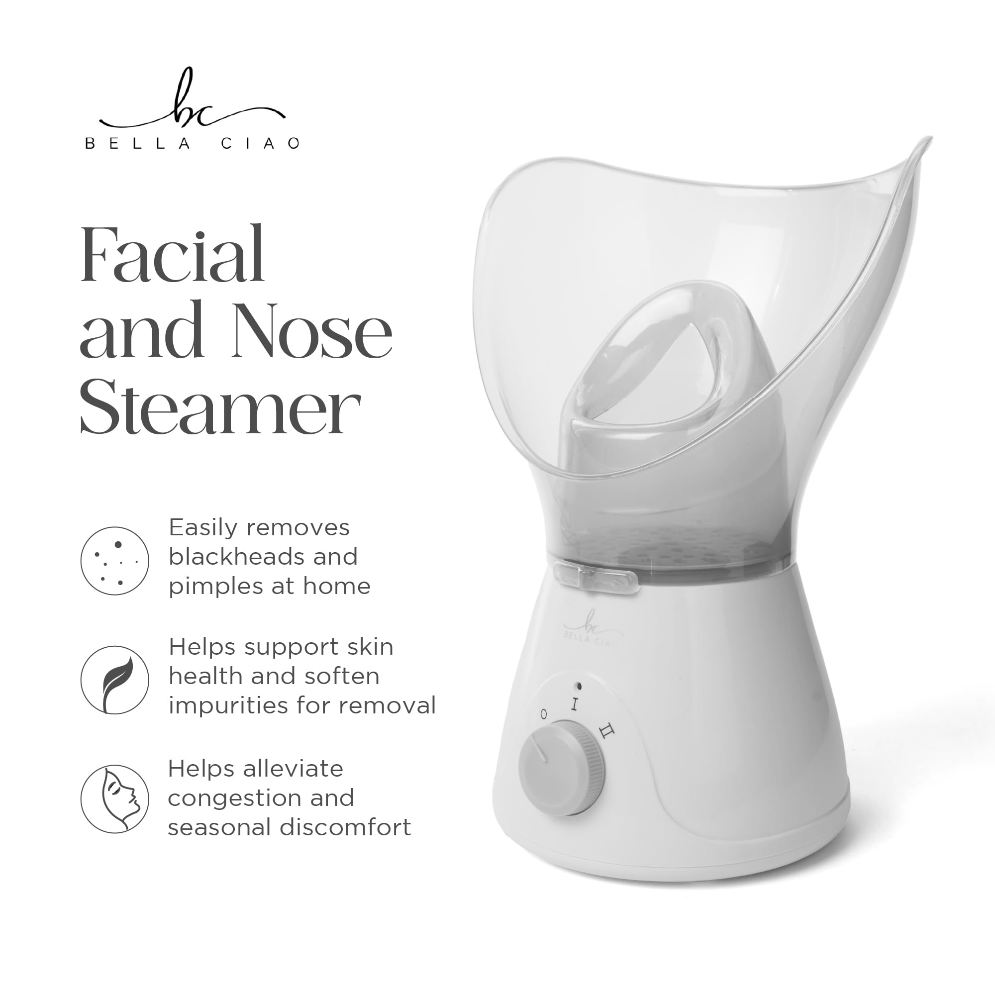 Accessoires de soin du visage Bella Ciao avec brosse nettoyante.