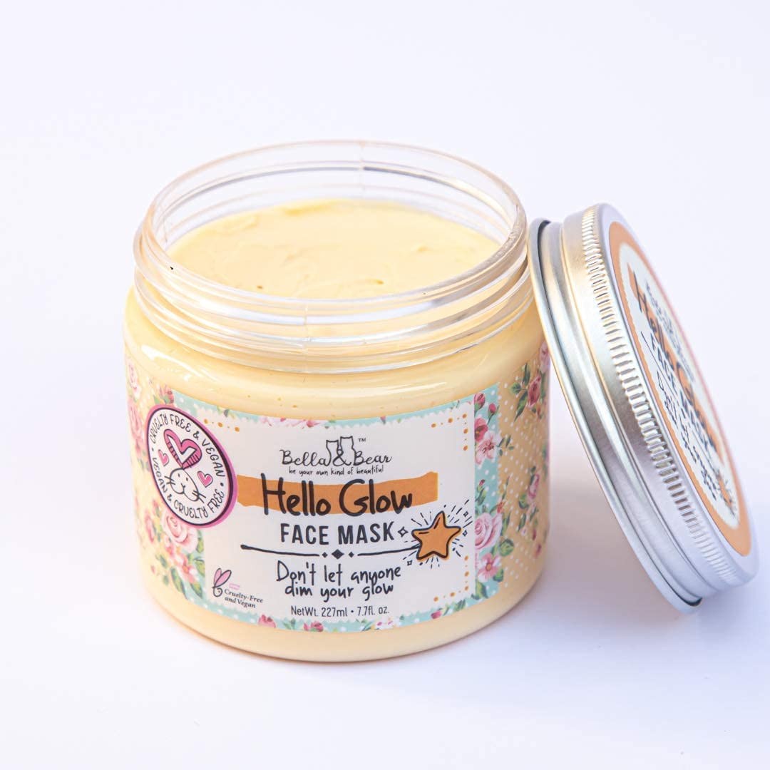 Formule adaptée à tous les types de peau Bella et Bear Hello Glow