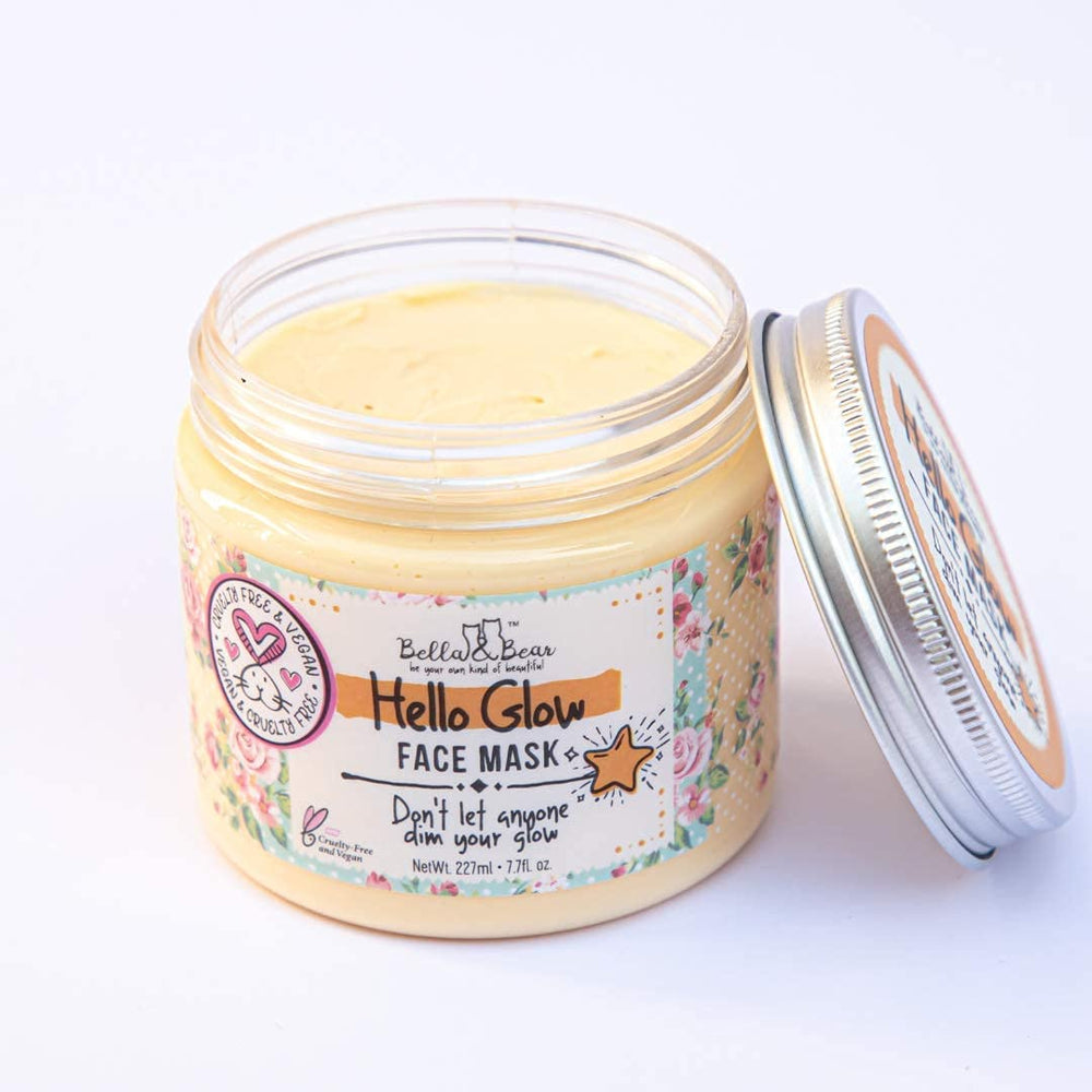 Formule adaptée à tous les types de peau Bella et Bear Hello Glow