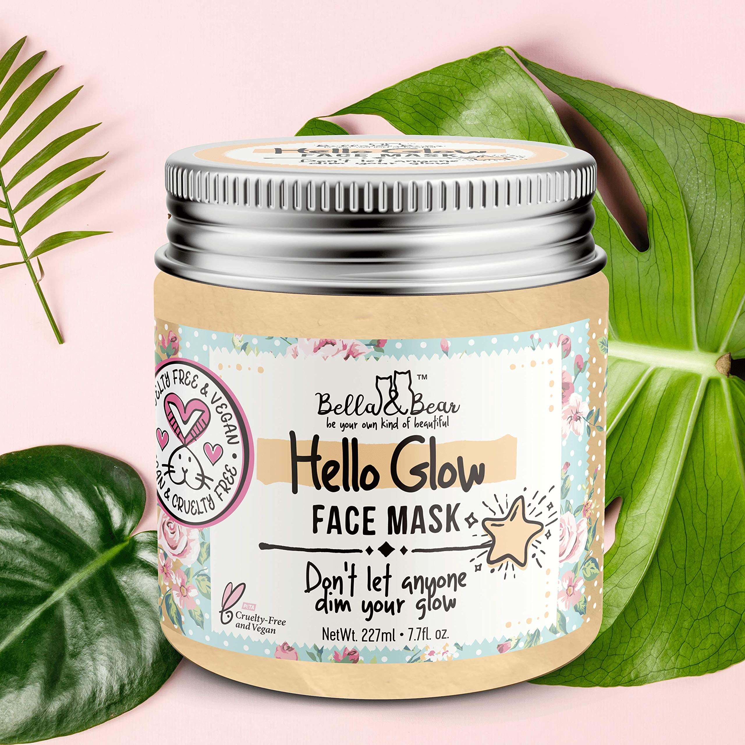 Pot éco-responsable Hello Glow Bella et Bear zéro déchet