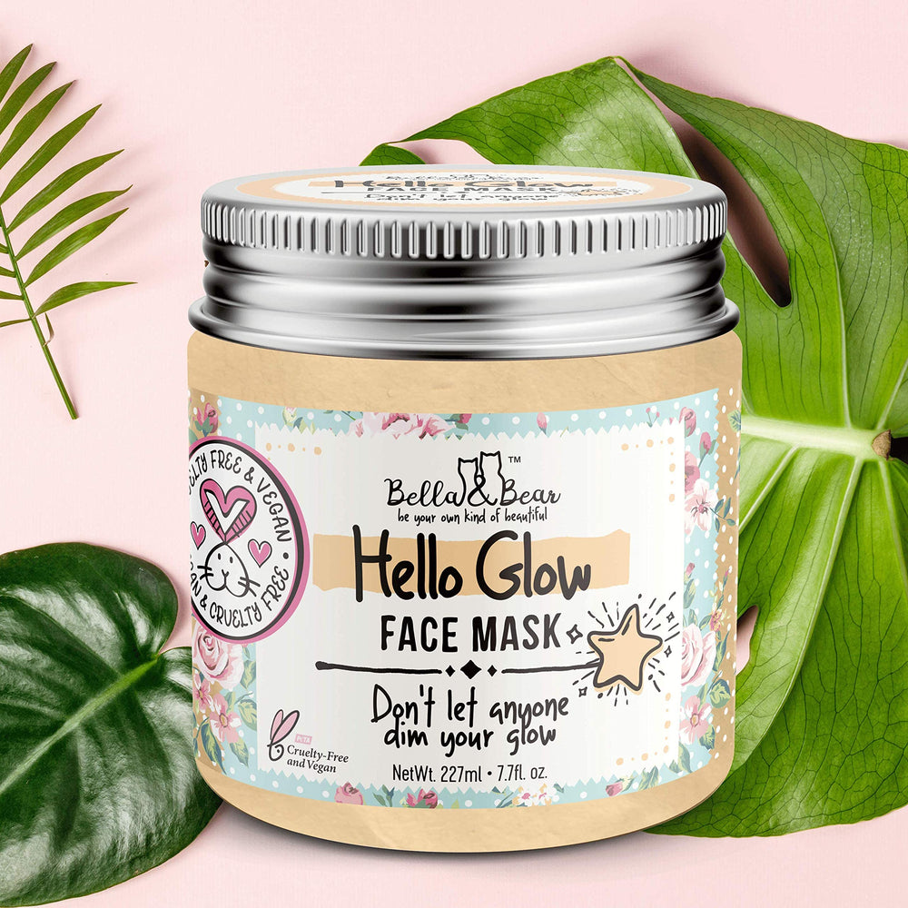 Pot éco-responsable Hello Glow Bella et Bear zéro déchet