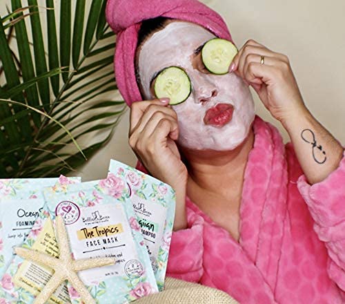 Utilisation spa à domicile avec Hello Glow pour un moment de détente