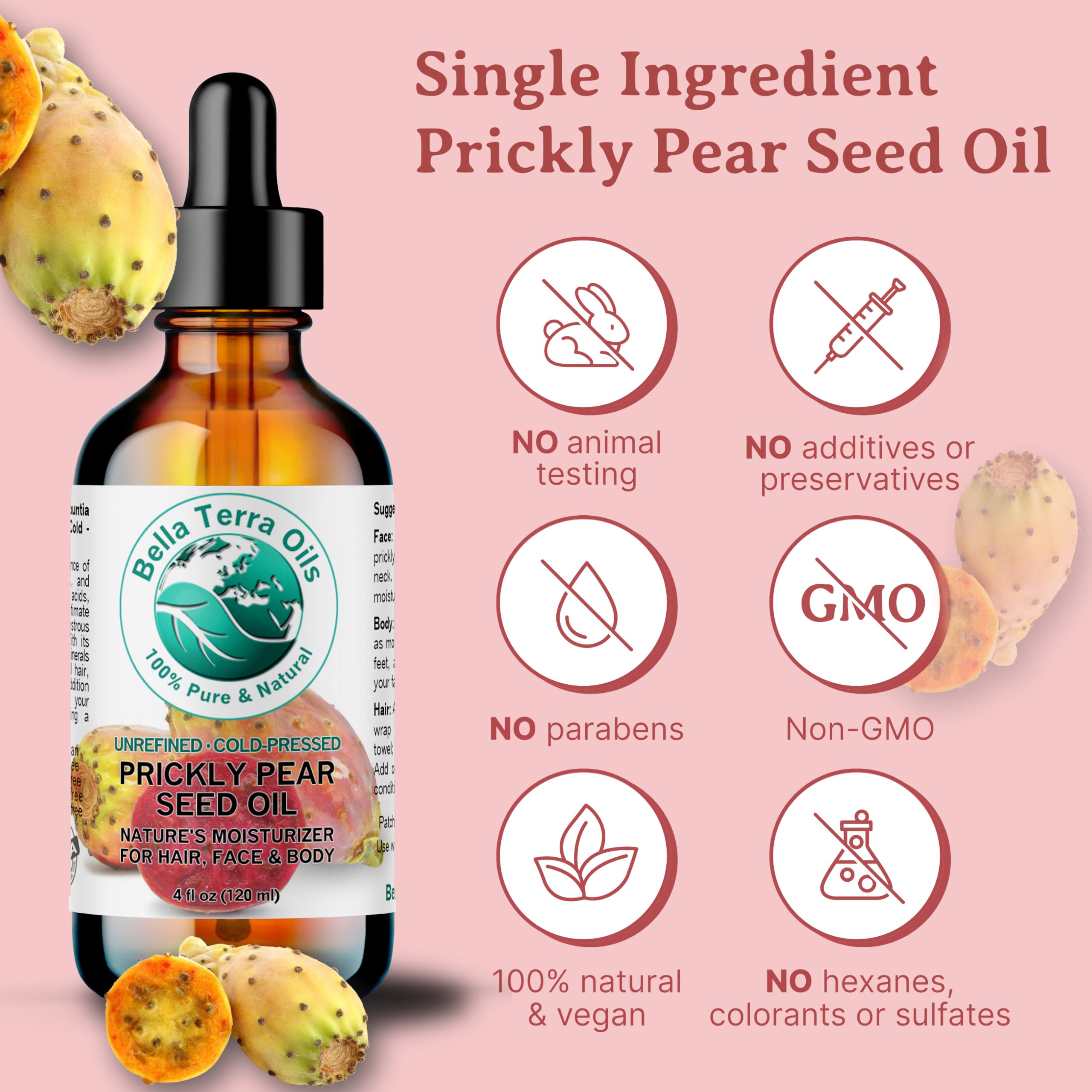 Bella Terra Oils – emballage élégant prêt à offrir.