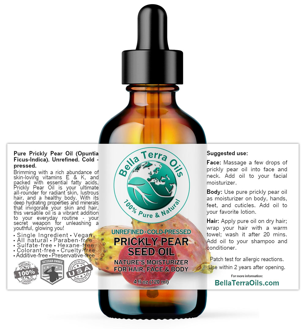 Bella Terra Oils – goutte d'huile, application ciblée pour l'hydratation.