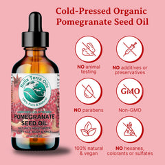 Utilisation sur les cheveux et le visage : Bella Terra Oils hydrate sans gras.