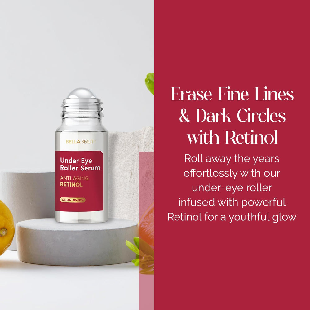 Bella Beauty Roll-On Yeux Frais, texture légère pour le contour des yeux
