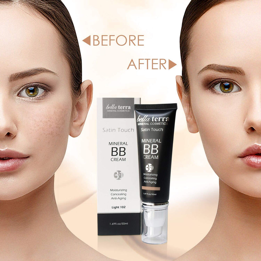 Utilisation-3-en-1 BB Cream comme soin et fond léger.