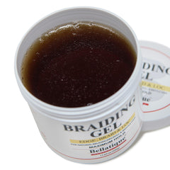 Bellatique Edge Braiding Gel – cheveux naturels avec look net et contrôlé