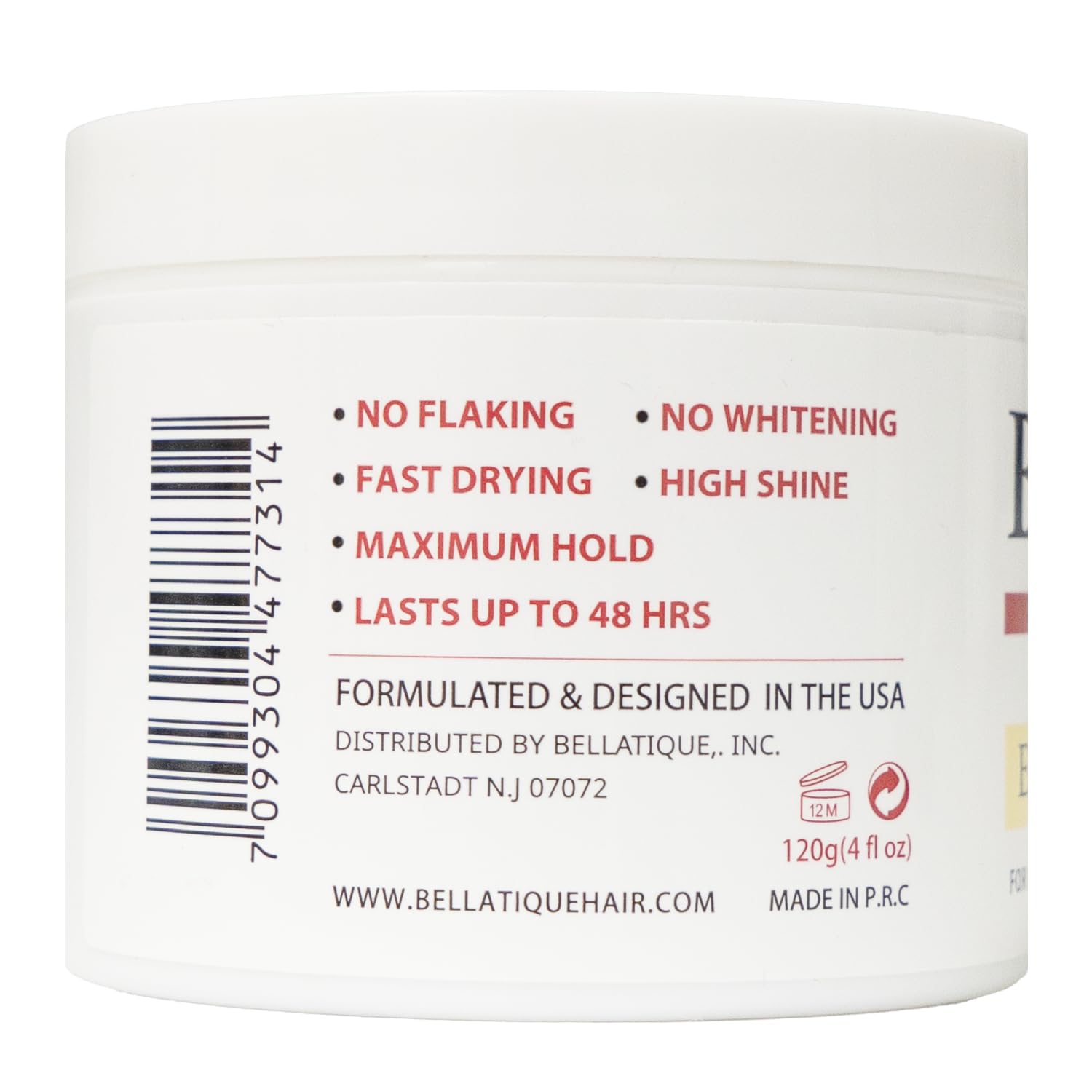 Bellatique Edge Braiding Gel – edges bien définis dans les tresses