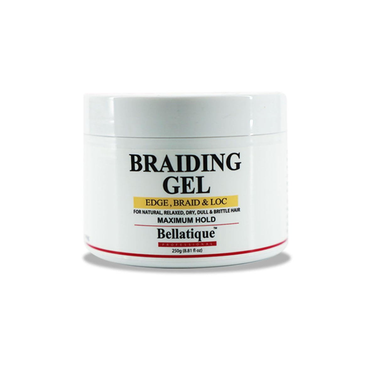 BELLATIQUE Edge emballage du gel coiffant prêt à l’emploi