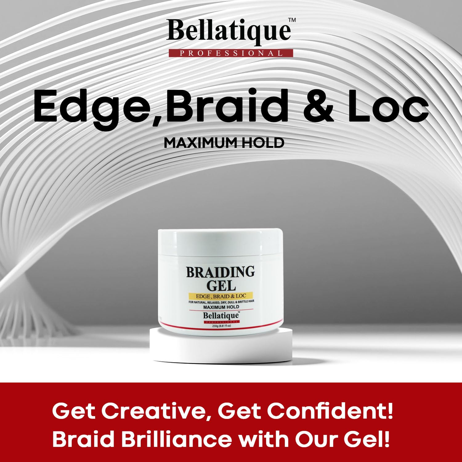 BELLATIQUE Edge: sechage rapide sans résidu brillant