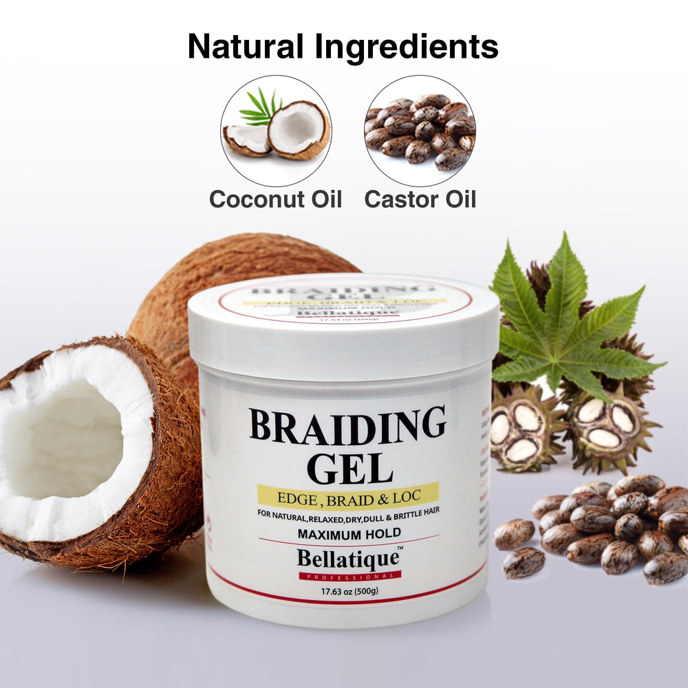 Gel Bellatique sans blanchiment, maintien propre et sans altération de couleur.