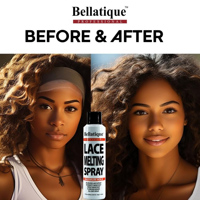 Bellatique Spray Fusion Dentelle: adhérence longue journée sans résidu perceptible.