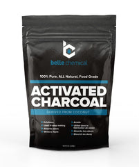 Belle Charbon Actif Coco Poudre Emballage Hermetique, idéal pour beauté et nettoyage.