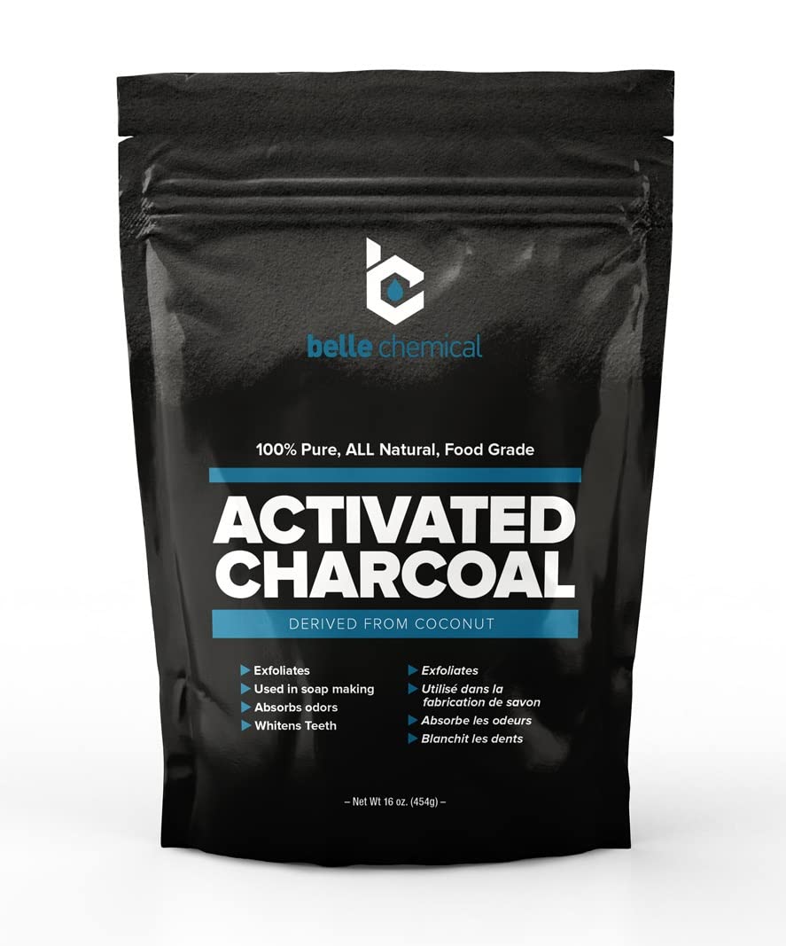 Belle Chemical Charbon actif coco poudre: usage beauté et nettoyage polyvalent.