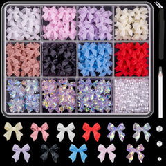 BELLEBOOST bijoux ongles noeud 600 pièces pour designs personnalisés