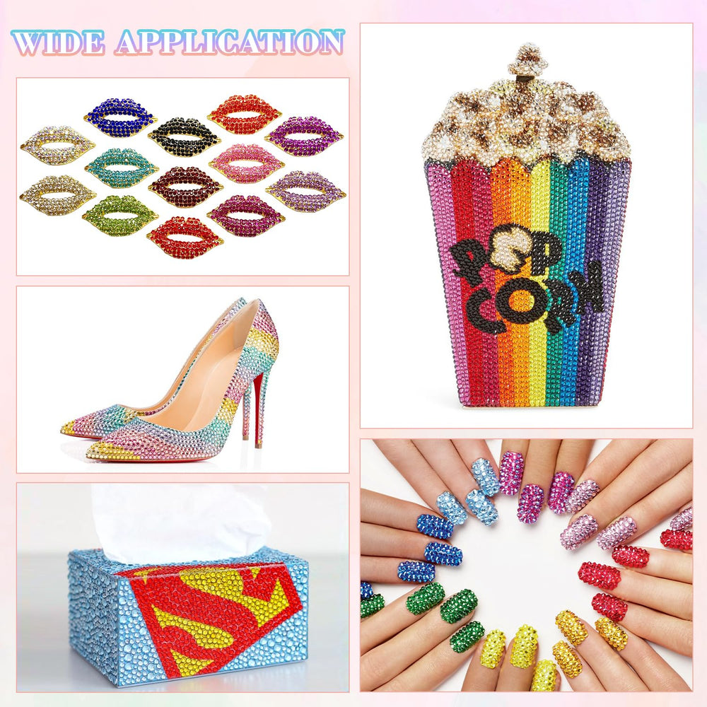 BELLEBOOST accents brillants pour nail art et projets créatifs