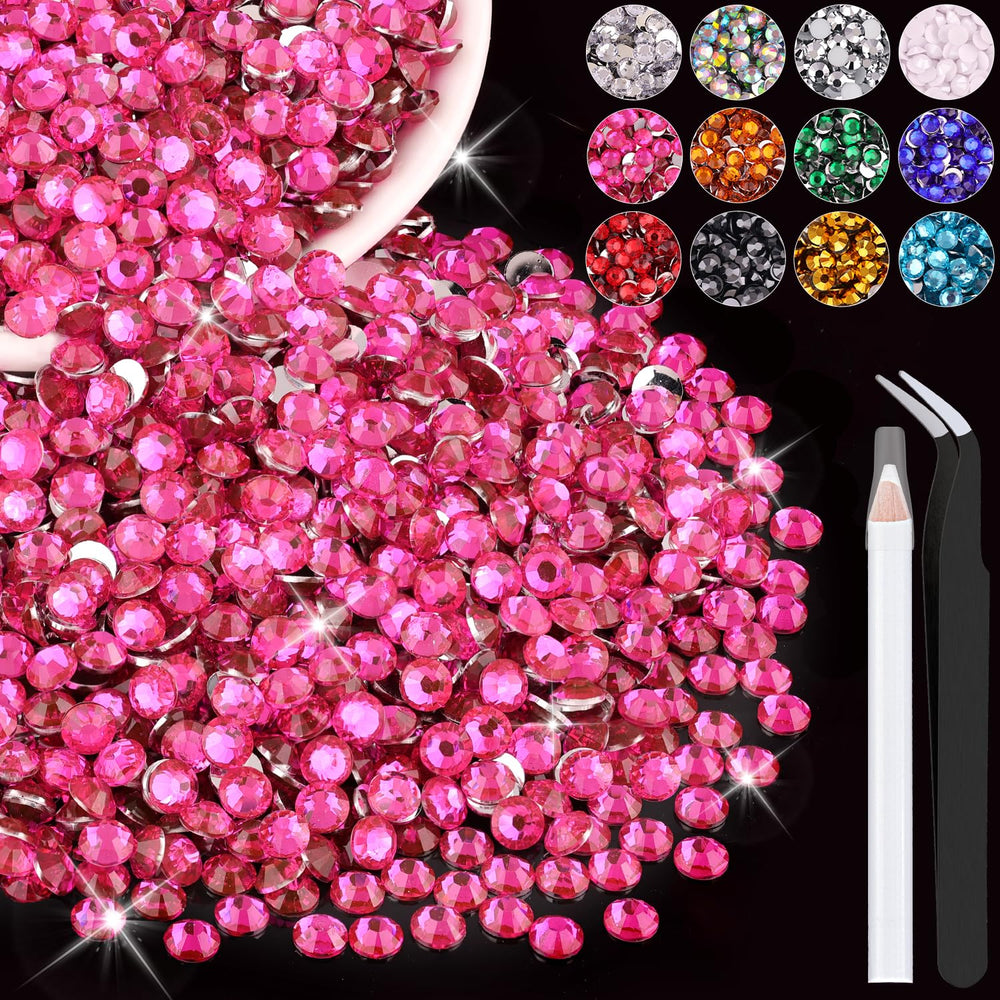 BELLEBOOST paillettes résine 4mm rose fluo, parfaite pour rehausser ongles et décorations maison.