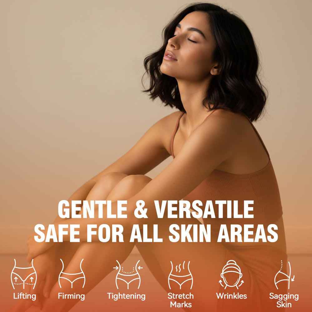 Bellisinno after-shower application demonstrates quick absorption for non-greasy comfort.