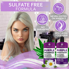 Bellisso Après-Shampooing Violet, texture soyeuse et hydratante sur cheveux