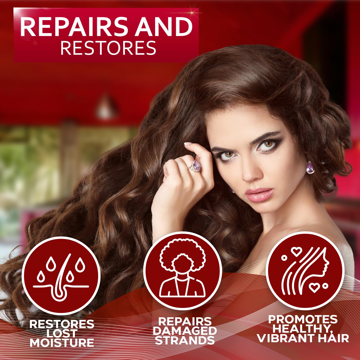 Bellisso Demelant Sans Rinçage Boucles: facile démêlage et texture plus lisse.