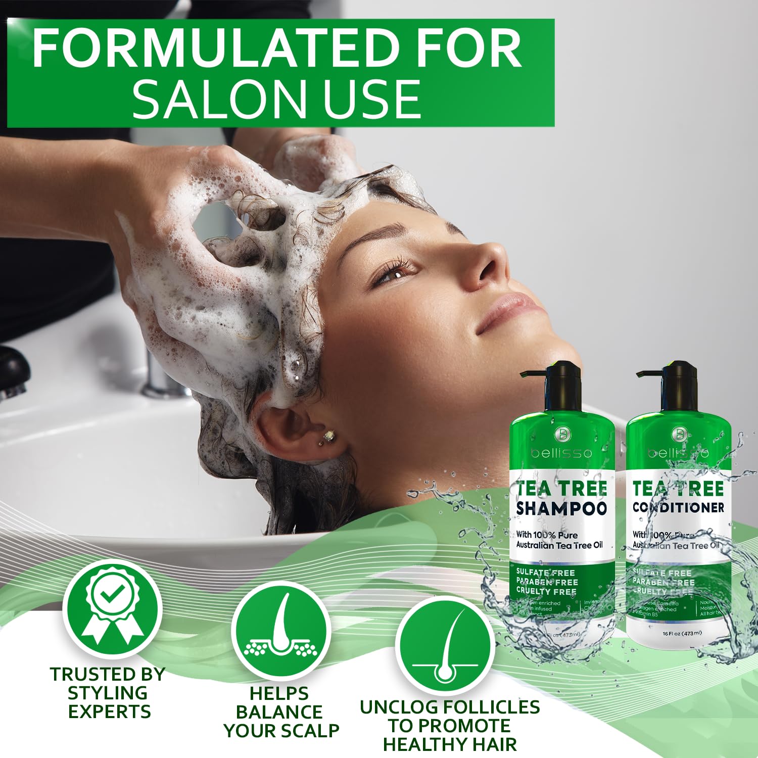 Bellisso Feuilles arbre-à-thé – extrait naturel pour un parfum frais et soin capillaire.