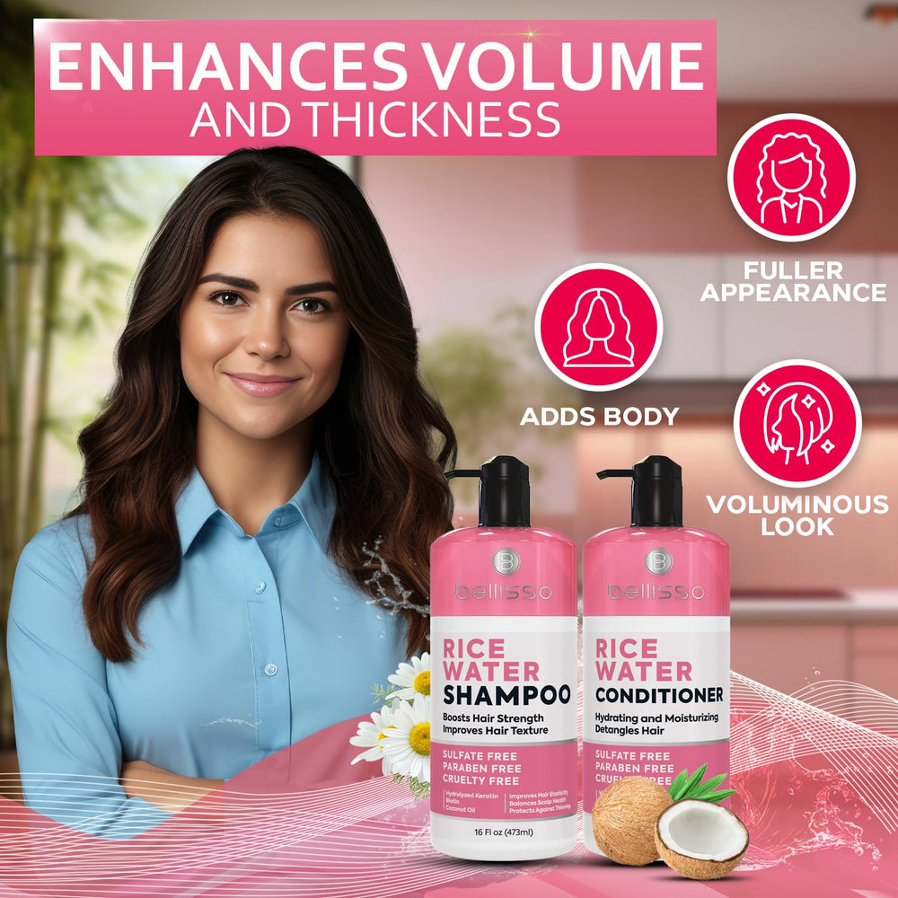 Bellisso Formulation sans sulfates – douceur pour le cuir chevelu.